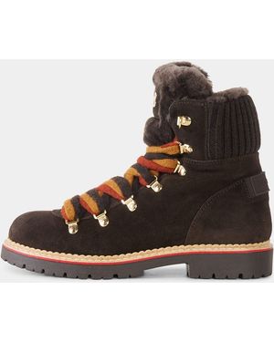 Bogner Andermatt Lace-up Boots With Spikes - Black