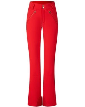 Bogner Hazel Softshell Ski Trousers - Red