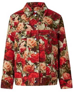 Bogner Jaclyn Denim Jacket - Red