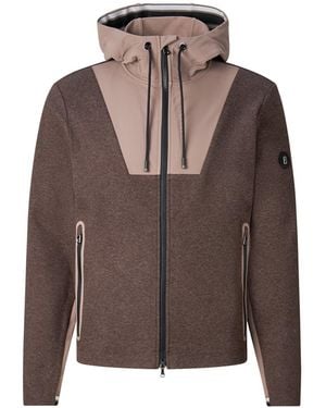 Bogner Jannis Mid-layer Hybrid Jacket - Brown