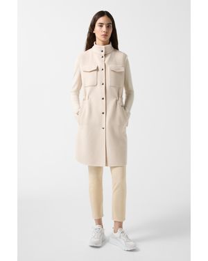 Bogner Adria Double-faced Long Gilet - Natural
