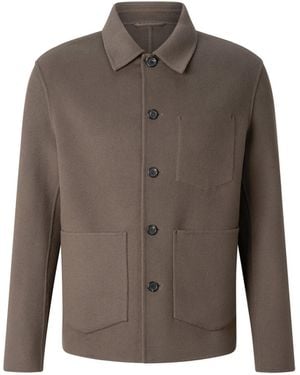 Bogner Mirco Double-faced Wool Shirt Jacket - Brown