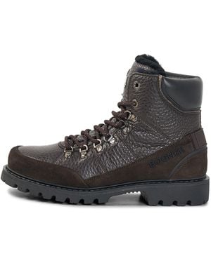 Bogner Helsinki Lace-up Boots With Spikes - Black