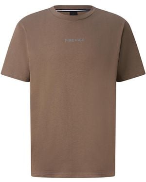 Bogner Fire + Ice Mick Cotton T-shirt - Brown