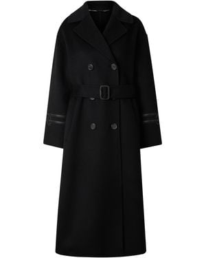 Bogner Doubleface Wollmantel Terese Für Damen - Schwarz