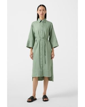 Bogner Reika Shirt Dress For - Green