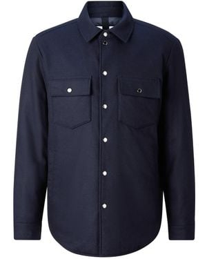 Bogner Wollmix-Hemdjacke Olli Für Herren - Blau
