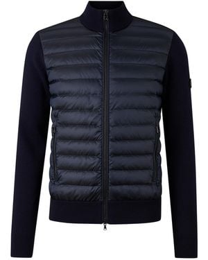 Bogner Zisco Hybrid Knit Jacket - Blue