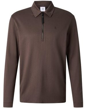 Bogner Bailey Polo Long-sleeved Top - Brown