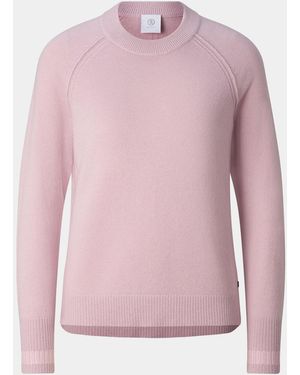Bogner Vanessa Pure New Wool Cashmere Sweater - Pink