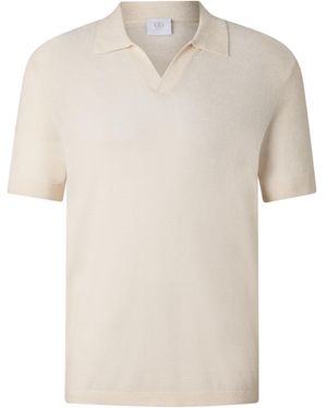 Bogner Strick-Polo-Shirt Finn Für Herren - Natur