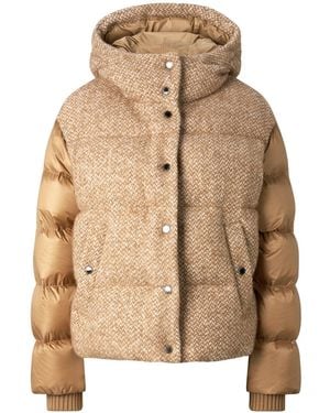 Bogner Bouclé-Daunenjacke Cathy Für Damen - Natur