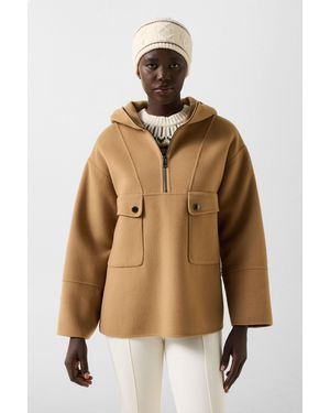 Bogner Trixie Double-faced Slip-on Jacket - Natural