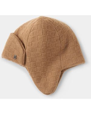 Bogner Virgin Wool Bowler Hat Madison - Natural
