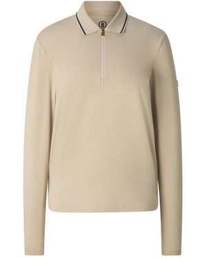 Bogner Funktions-Polo-Longsleeve Laurissa Für Damen - Natur