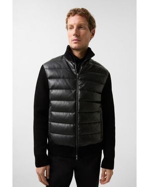 Bogner Kurtis Hybrid Leather Jacket - Black