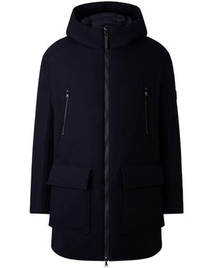 Bogner Performance Wool Daunenparka Janis Für Herren - Blau