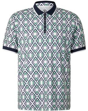 Bogner Valentin Functional Short-sleeved Polo Shirt - Blue