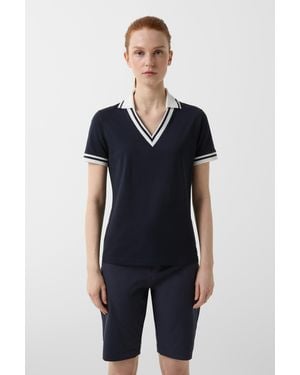 Bogner Lydia Functional Short-Sleeved Top For - Blue