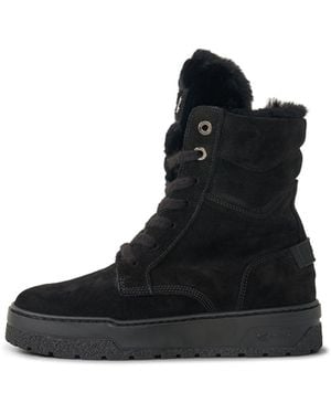 Bogner Calgary Lace-up Boots With Spikes - Black