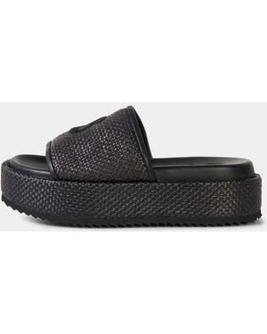 Bogner Sorrento Platform Sandals - Black