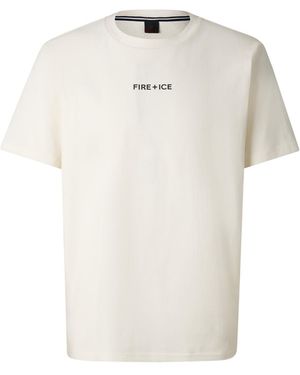 Bogner Fire + Ice Mick Cotton T-Shirt For - Natural