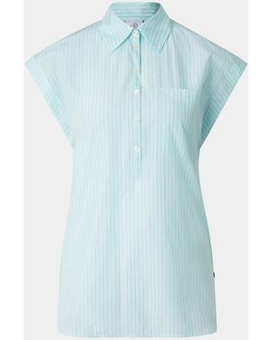 Bogner Baumwoll-Bluse Hunter Für Damen - Blau