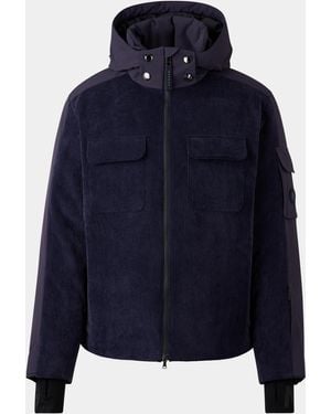 Bogner Cobe Corduroy Ski Jacket - Blue