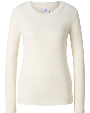 Bogner Nikini Cotton Long-Sleeved Top For - White