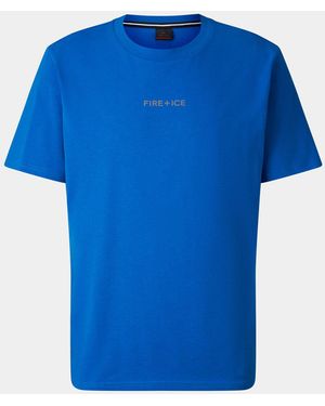 Bogner Fire + Ice Mick Cotton T-shirt - Blue