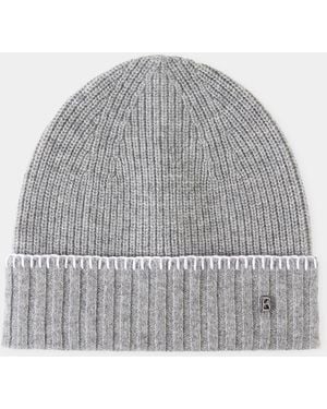 Bogner Moulan Virgin Wool Hat For - Gray