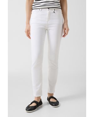 Bogner 7/8-Slim Fit Jeans Julie Für Damen - Weiß