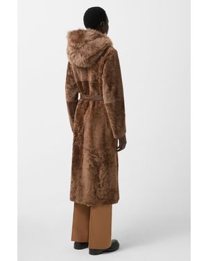 Bogner Lammfellmantel Peyton Für Damen - Braun