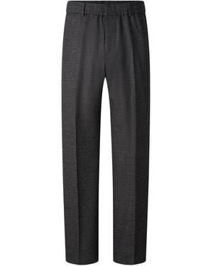Bogner Marcus Virgin Wool Blend Trousers For - Grey