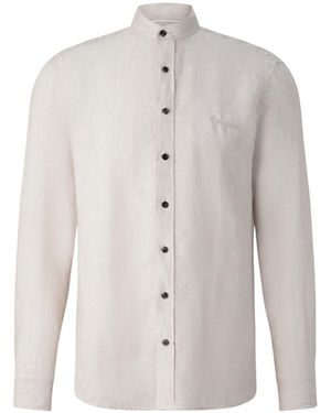 Bogner Linen Shirt Raphi For - White