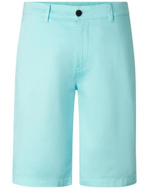 Bogner Miami Cotton Shorts For - Blue