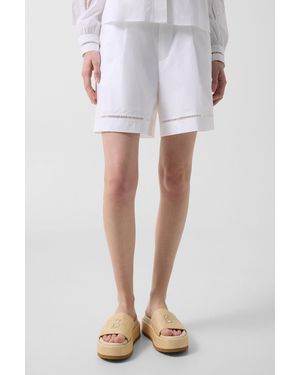 Bogner Sunny Cotton Shorts - White