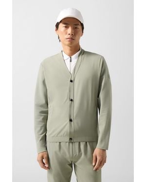 Bogner Dario Sweat Cardigan - Green