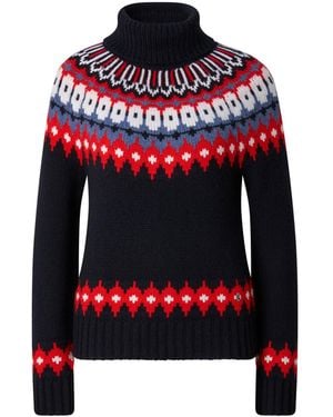 Bogner Ingrid Cashmere And Norwegian-Style Jumper For - Red