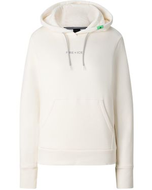 Bogner Fire + Ice Nila Cotton Hoodie For - White