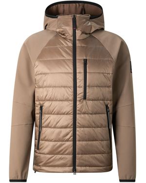 Bogner Fire + Ice Anian Softshell Quilted Jacket - Brown