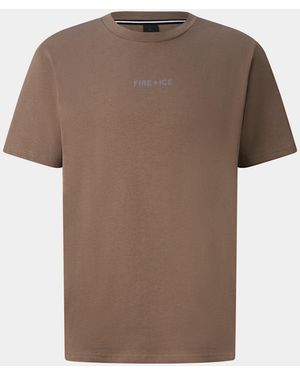 Bogner Fire + Ice Mick Cotton T-shirt - Brown