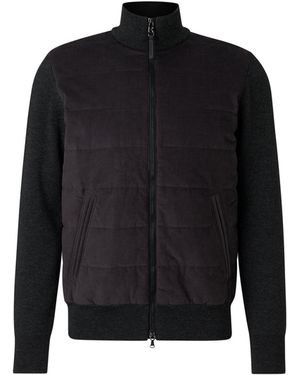 Bogner Zisco Hybrid Knit Jacket For - Black
