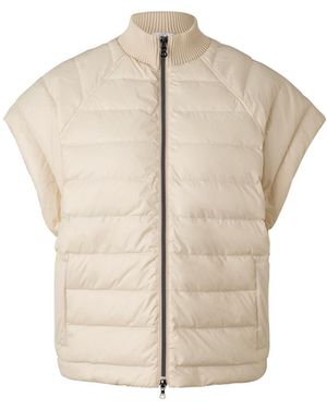 Bogner Nahla Hybrid Down Waistcoat For - Natural