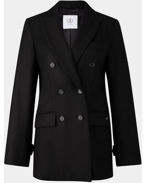 Bogner Virgin Wool Blazer Hillary For - Black