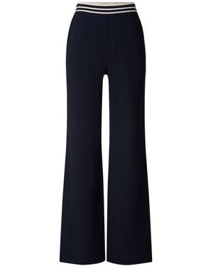 Bogner Josie Knitted Trousers - Blue