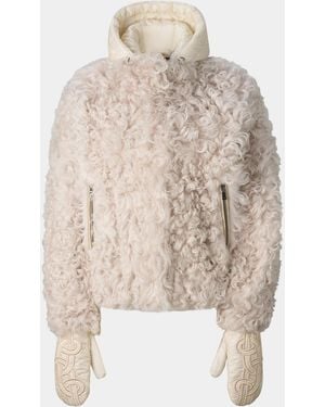 Bogner Liz Lambskin Jacket - Natural