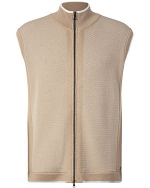 Bogner Strickweste Enzo - Natur
