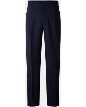 Bogner James Pants With Front Pleats - Blue