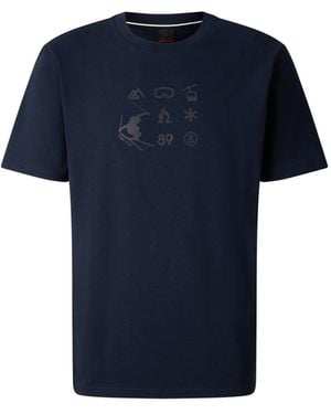 Bogner Fire + Ice Mick Cotton T-shirt - Blue